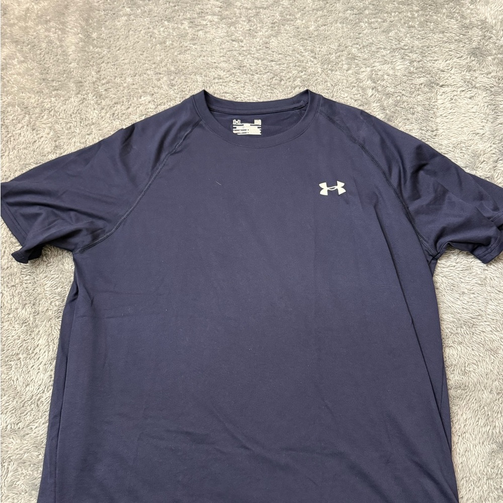 Under Armour Men's Navy Blue T-Shirt